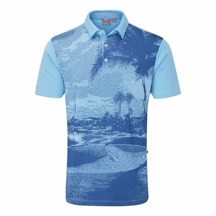 PING Tiago Jacquard Golf Polo