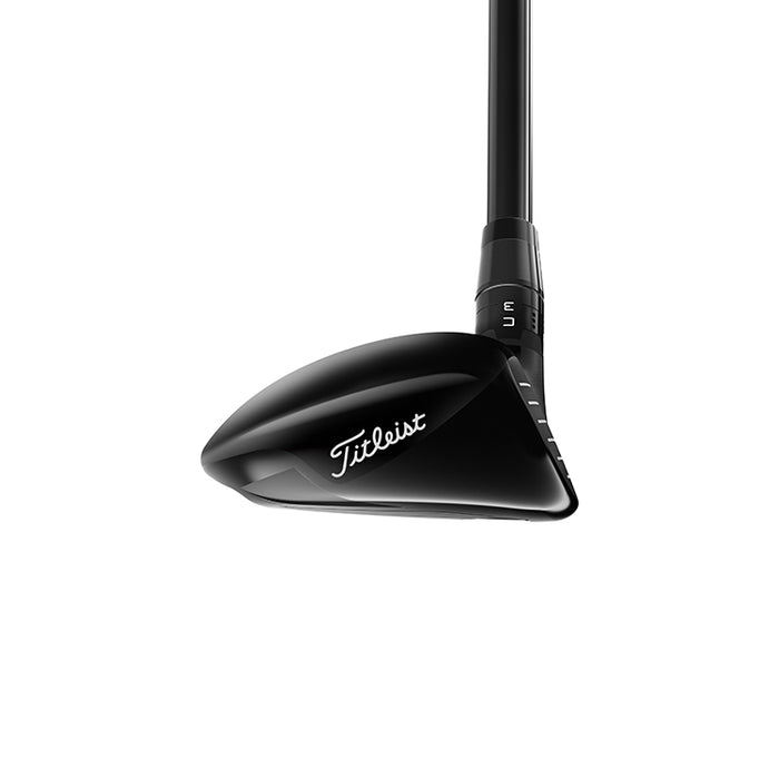 titleist gt1 golf hybrid seen from the toe