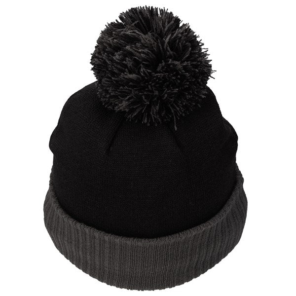 TaylorMade Bobble Beanie Hat 2024 - Black