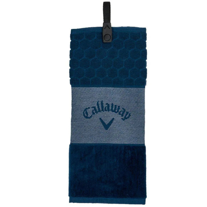 Callaway Tri-Fold Golf Towel - Navy