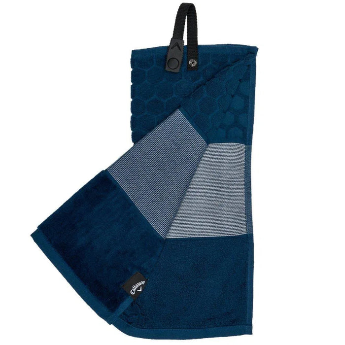 Callaway Tri-Fold Golf Towel - Navy