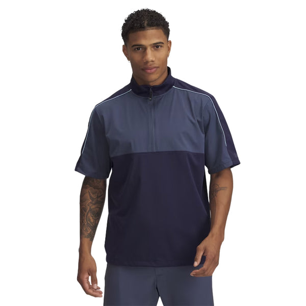 Under Armour Drive Wind Short Sleeve Golf Pullover — Andrew Morris