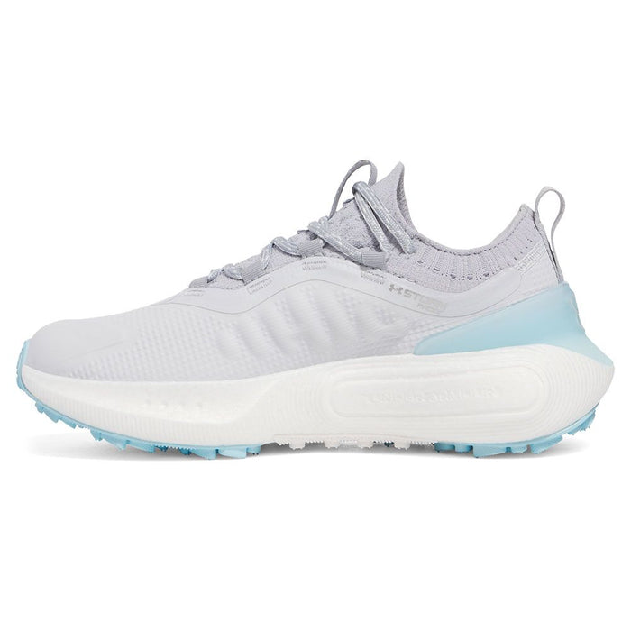 Under Armour Phantom Fore Ladies Golf Shoes - Grey/Stream Blue