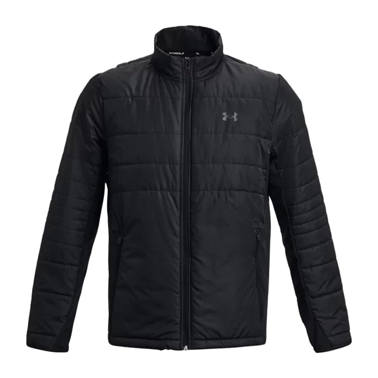 Under Armour Storm Vitality Full Zip Golf Jacket Black Andrew Morris Golf