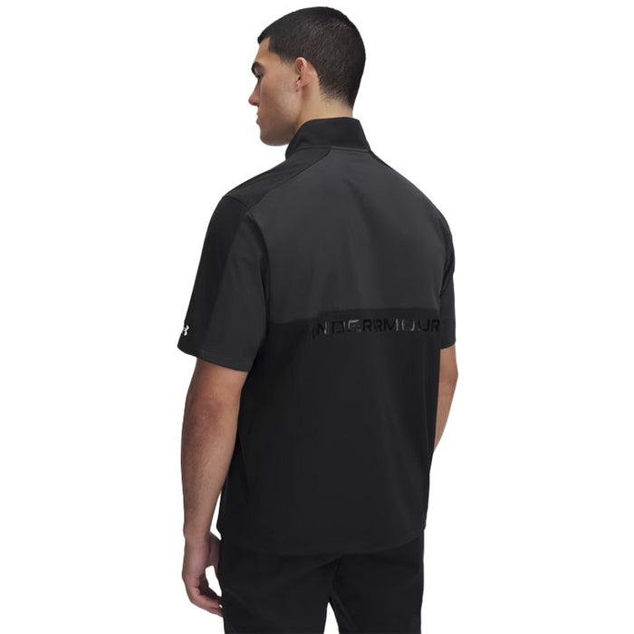 Under Armour Drive Wind Short Sleeve 1/4 Zip Golf Pullover