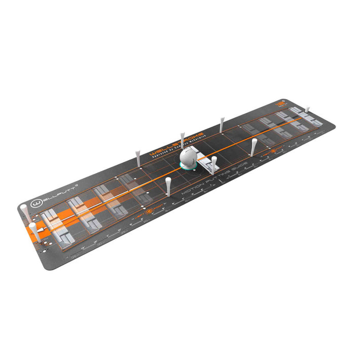 WellPutt Wellstroke Practice Golf Putting Mat
