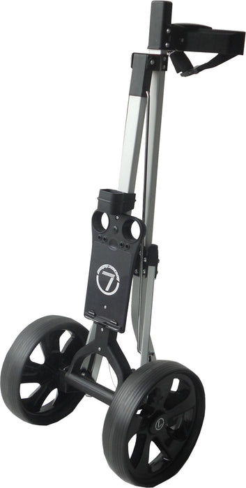 Alu-Lite Pull Golf Trolley - Silver