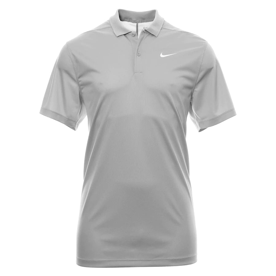 Nike Dri Fit Victory Golf Polo Shirt. Light Smoke Grey Andrew Morris Golf