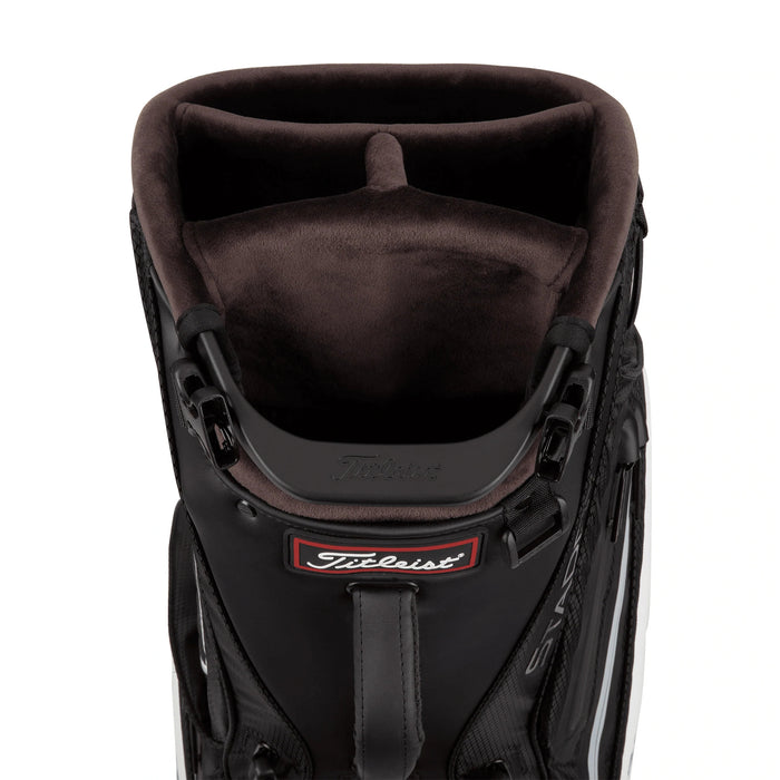 Titleist Tour Series Premium Stadry Stand Golf Bag - Black/White