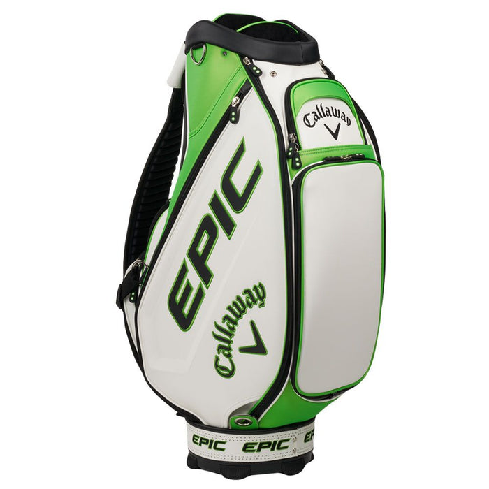 Callaway Epic 2021 Tour Staff Golf Bag - White/Green — Andrew Morris Golf