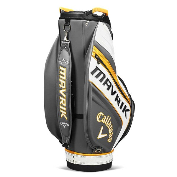 Andrew Morris Golf Callaway Mavrik Tour Staff Trolley Golf Bag