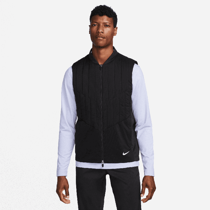 Nike Therma Fit Repel Full Zip Golf Vest Black Andrew Morris Golf