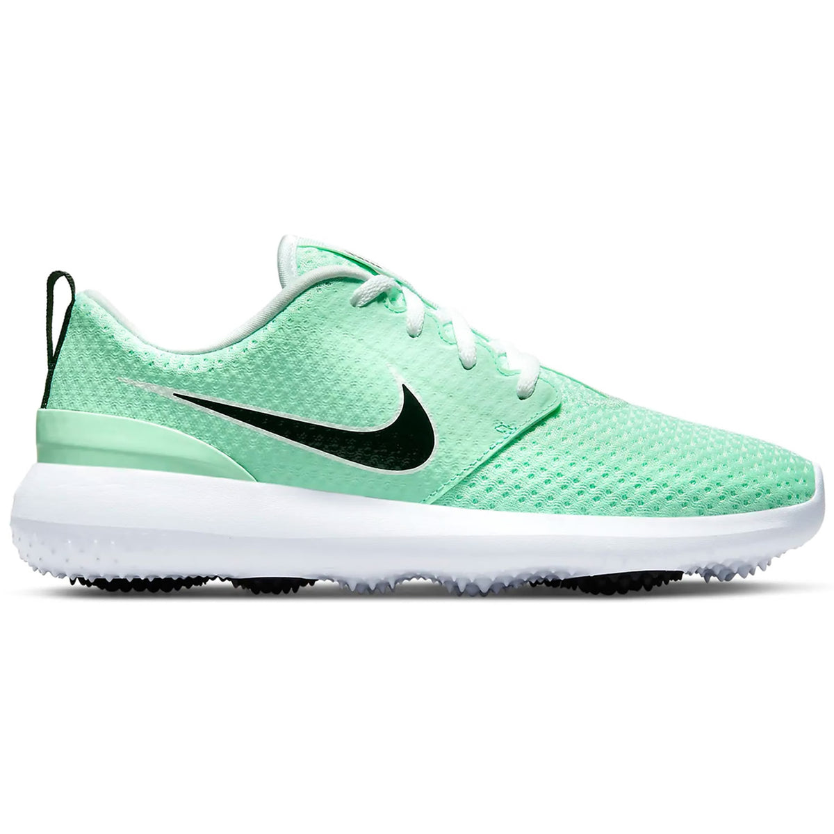 Nike Ladies Roshe G Spikeless Golf Shoes Mint Foam Black White Andrew Morris Golf